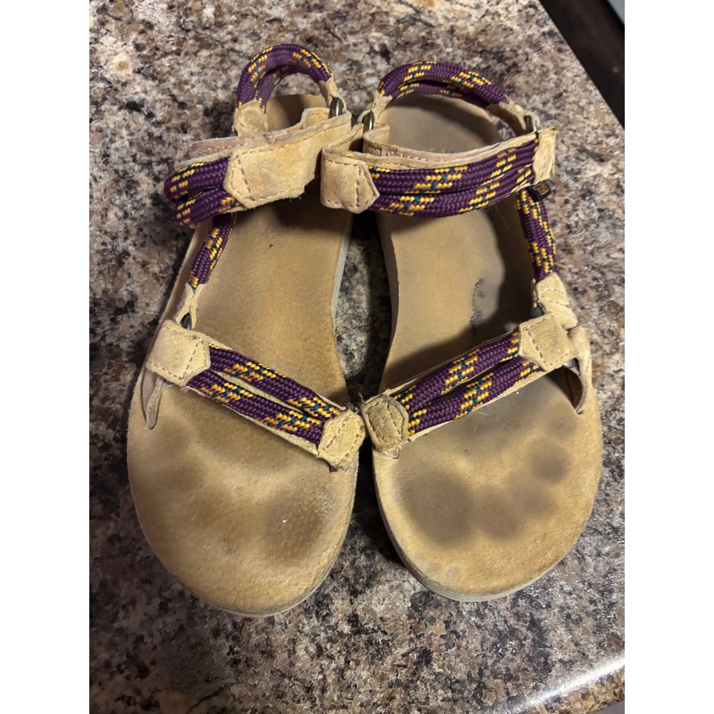 Teva Alp Premier Sandals Womens 8 Purple Cord Suede Strappy Outdoor 1015469 - Picture 6 of 12